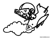 Fun Cartoon Airplane