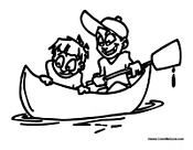 Two Kids on a Boat
