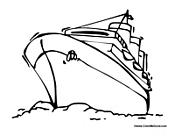 Huge Boat Titanic