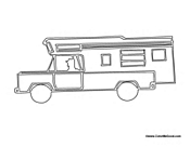 RV Motor Home Camper