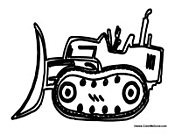 Bulldozer Construction Vehicle